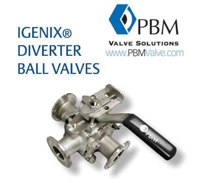 IGENIX Diverter Ball Valves